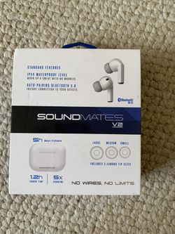 Sound mates wireless stereo earbuds v2 sale