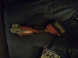 Cordless Angle Grinder with Battery