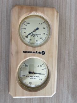 Wall Mounted Dual ThermoHygrometer