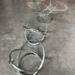 Glass Tables (3 Piece Set)