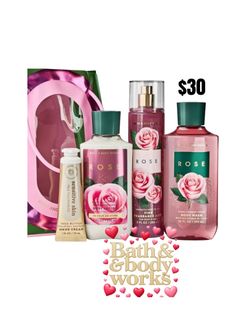 Bath & Body Works Rose Gift Set❤️❤️❤️