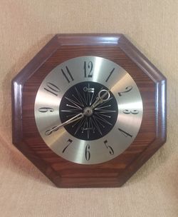 Vintage Cosmo Time Wall Clock