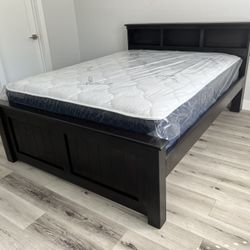 Queen Bed And Mattress 
