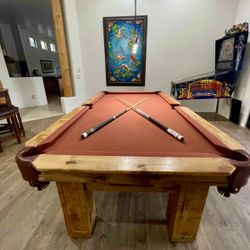 7’ Saguaro Pool Table - Delivered & Installed
