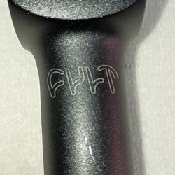 Cult Counter Pivotal Post 185mm in Black for BMX