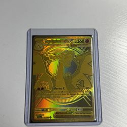 GOLD Mega Charizard X-EX