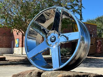 Wraith Chrome 5-Spoke Alloy Wheel