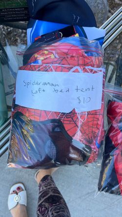 Spider-Man Loft bed tent