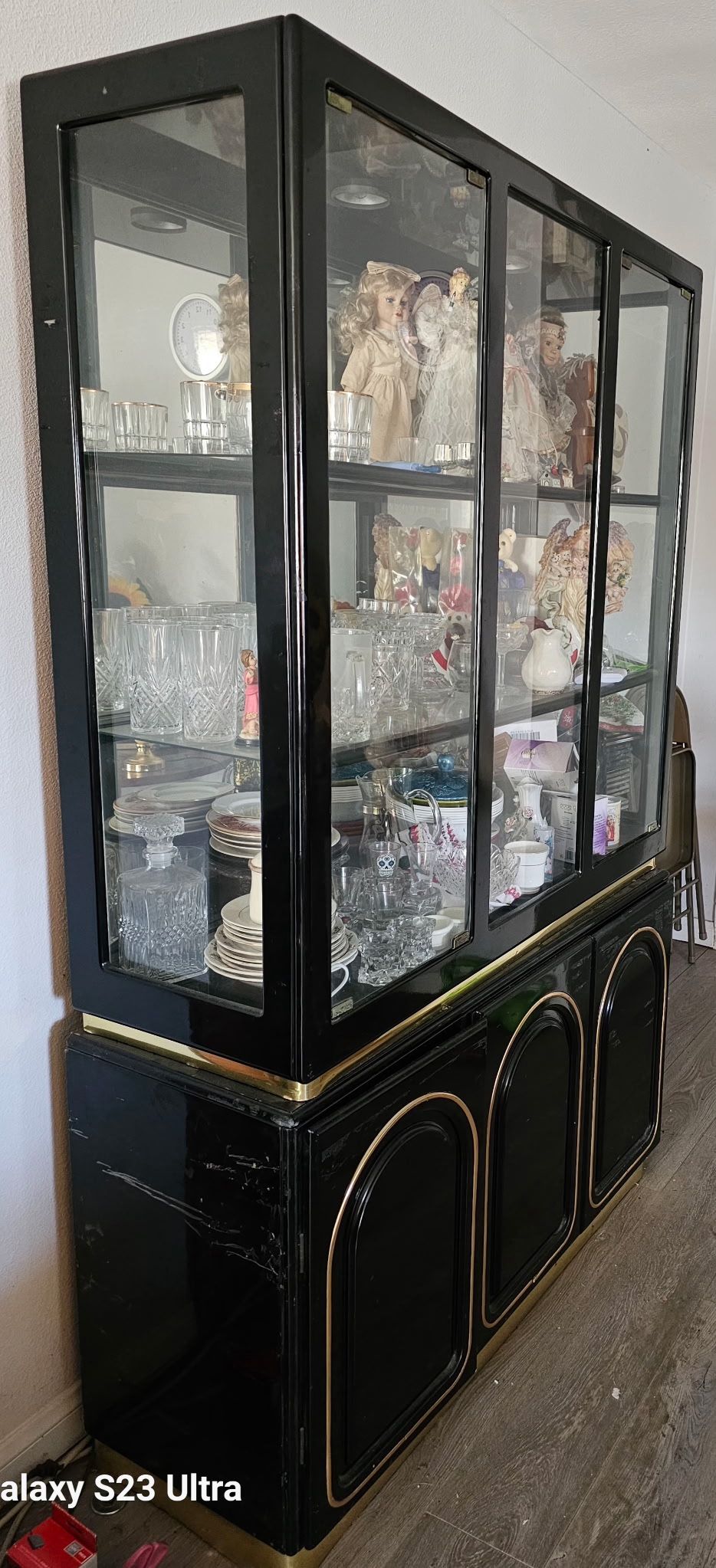 Vintage Hollywood 1970’s China Cabinet