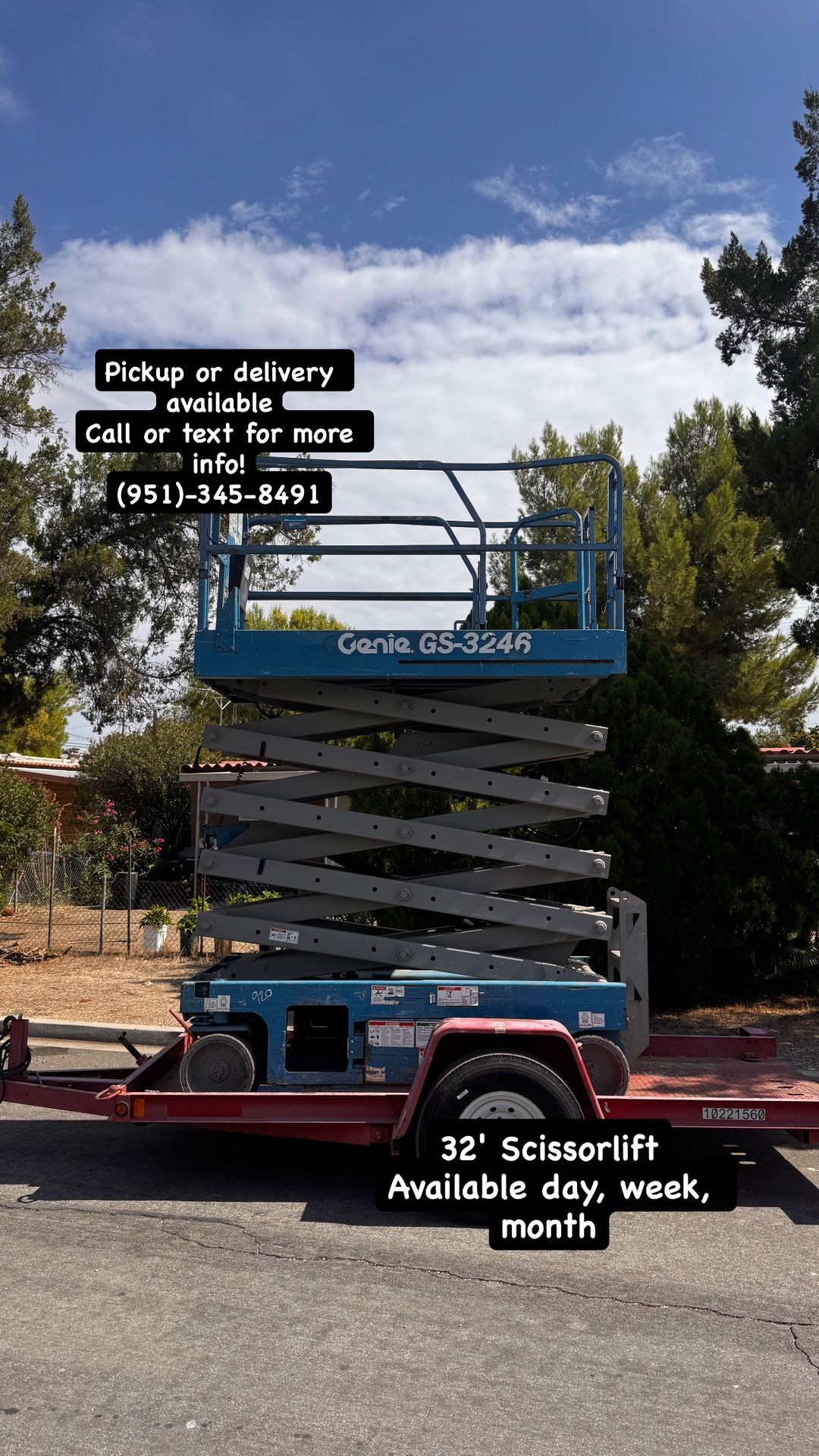 32’ Scissorlift