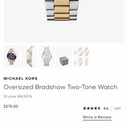 Michael Kors 2 Tone Watch