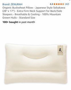 ZENURAH BUCKWHEAT PILLOW