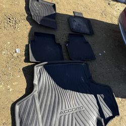 2025 honda rubber mat set and trunk coct $450