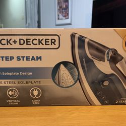 Black+ Decker One Step Steam Iron