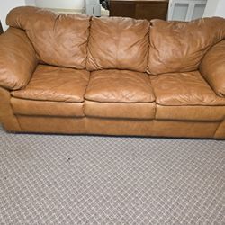 Leather Sofa Sleeper
