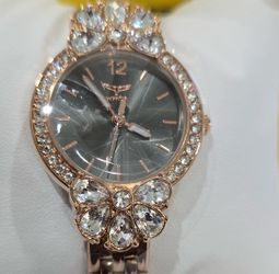 Invicta Wildflower Quartz Women's Watch Model 69110 Rose Gold 30MM BRAND NEW WITH BOX TAGS PAPERS!
