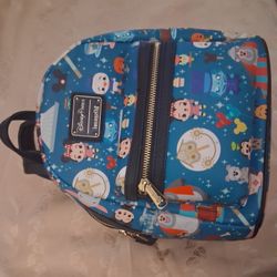 Loungefly. Disney Baby Teal Backpack