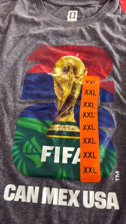 Camiseta de algodon estampado camiseta de Mexico y fifa mundial
