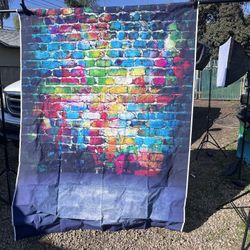 Photography Set Professional Commercial Business High Quality Lights Stands & Backdrops 