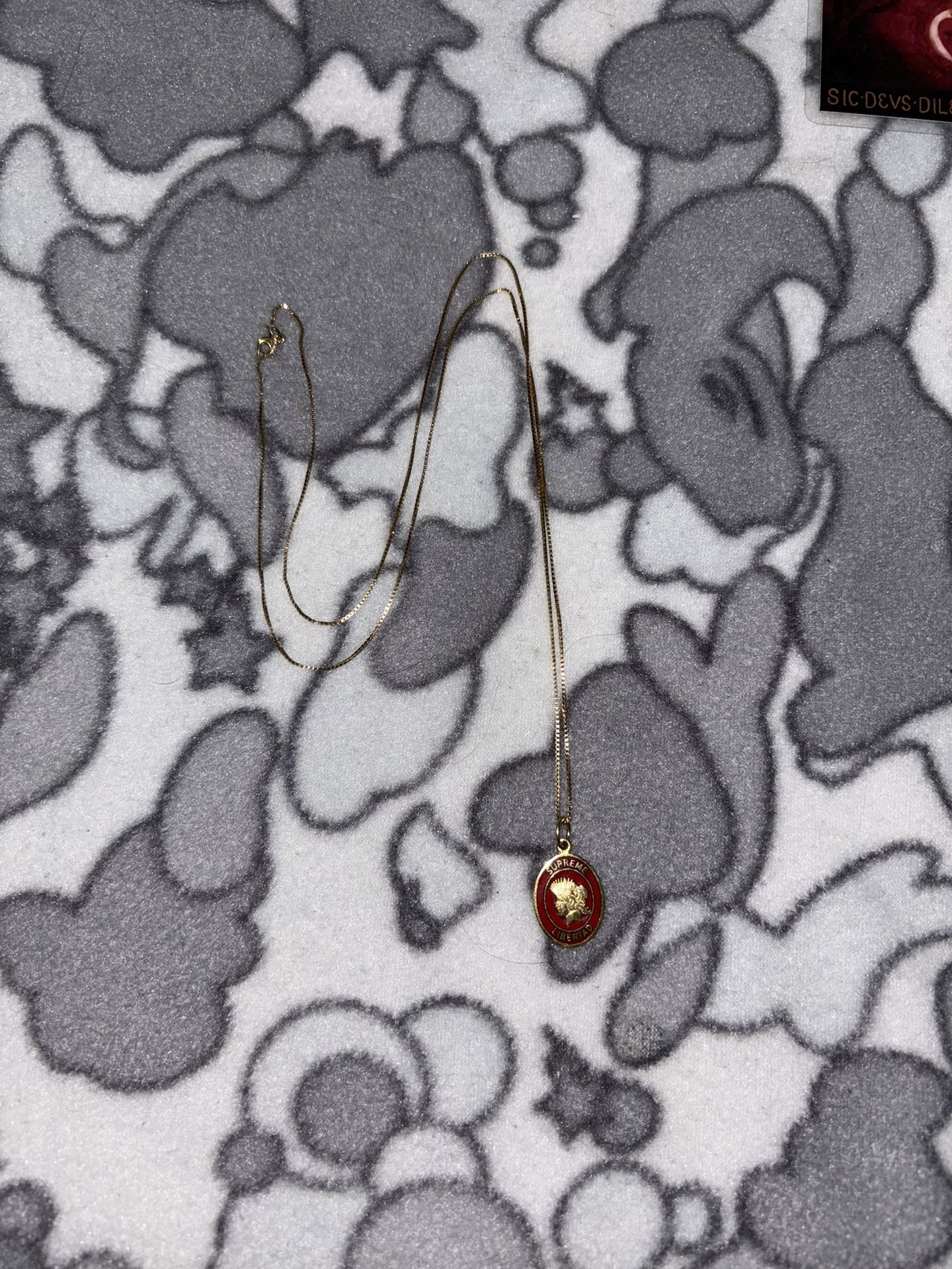 Supreme Libertad 14k Gold Necklace