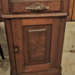Antique Marble Side Table 