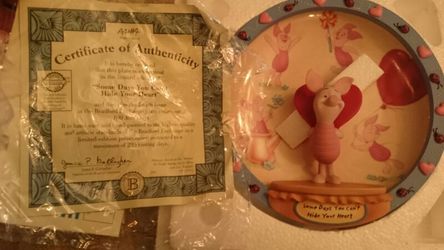 Disney Bradford Exchange plate collection 100 Acre Days