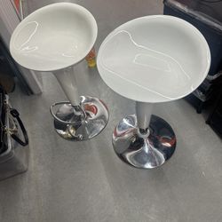 White Bar Stools