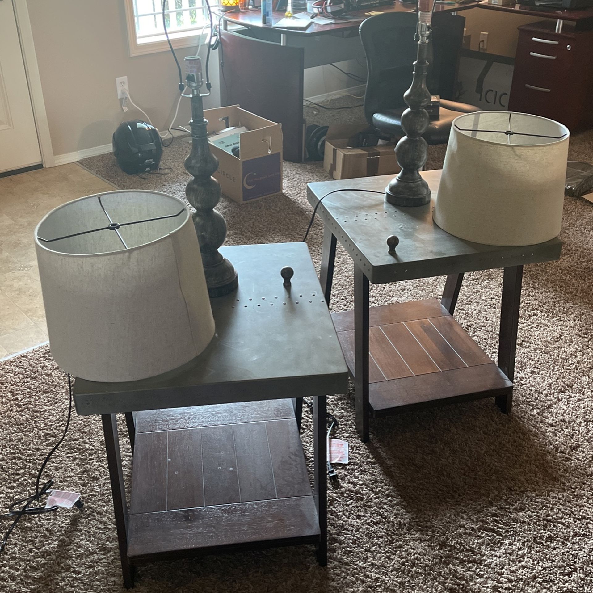 End Tables And Lamps