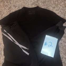 Figs Women Scrub Set Black Size XXS/P Zamora Jogger Pants And Casma Top