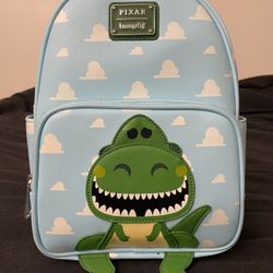 Loungefly Pixar Toy Story Rex Mini Backpack