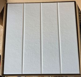 Cork Board Alternative: Large 48" x 36" Felt Bulletin Board Wall Panels with 70 Safe Removable Adhesive Tabs - 12 Pack for Home, Office & Classroom Vi