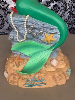 Large Big Statue Figure 22" Vintage Disney The Little Mermaid Princess Ariel
