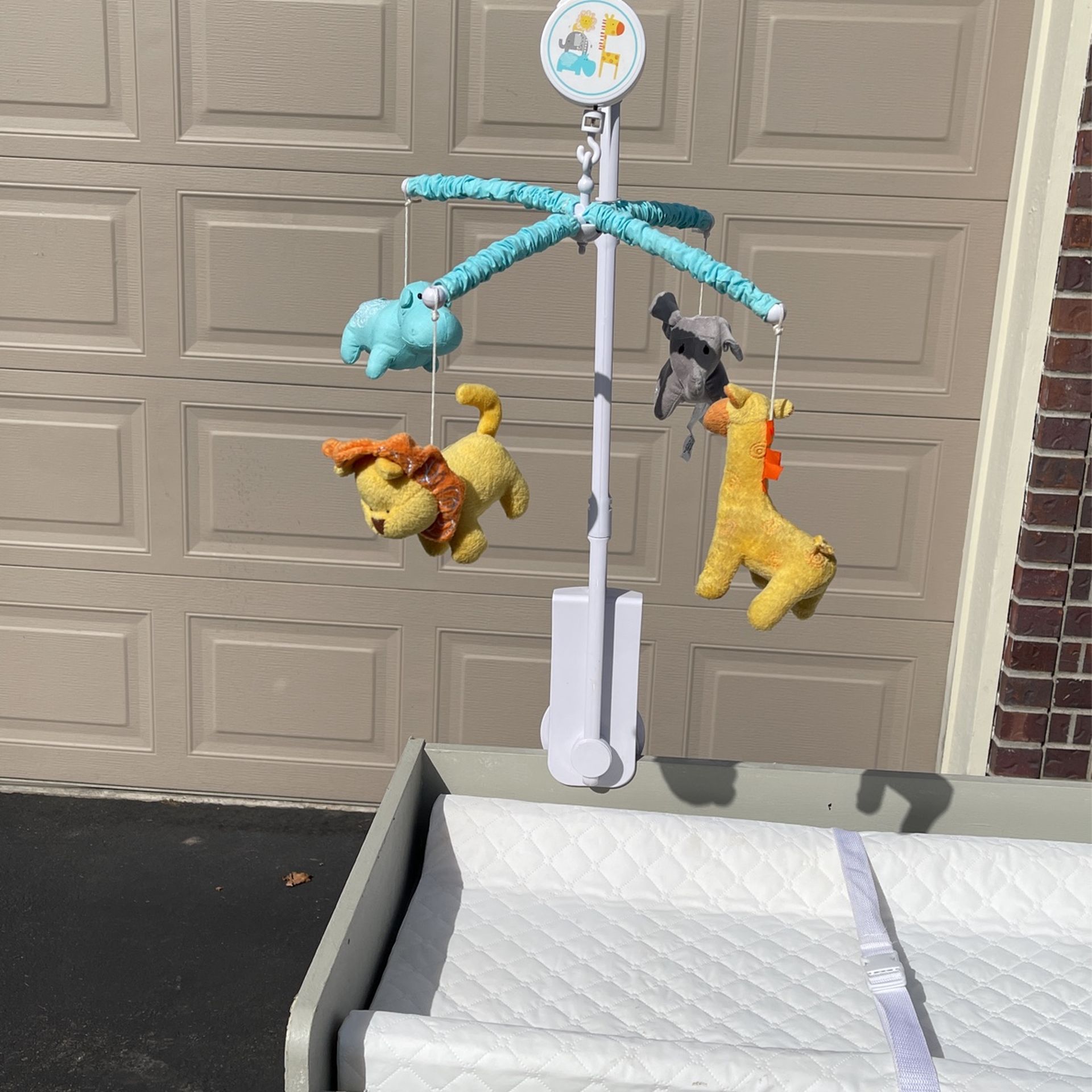 Baby Changing Table Mobile