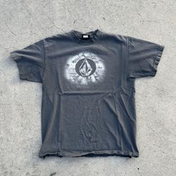 Men's Black and Grey T-shirt(30088)11