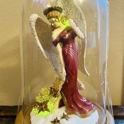 Vintage 1997 House of Lloyd Christmas Around the World Star Angel figure