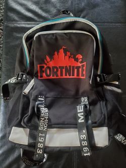 Like new Fortnite backpack withers of inside space and it has 2 ports to hold headphone wires 20$