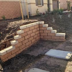 Concrete Block Wall & Concrete Work”s