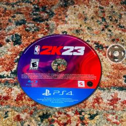 Nba2k23 For PS4 In Excellent condition