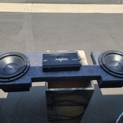 UNAS BOCINAS Y AMPLIFIER 