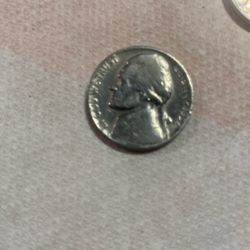 Le tras Sobre  él anillo Y  no Mint Mark  1957