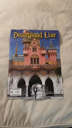 Vintage 2008 Disneyland Line Cast Member Magazine Limited Edition Walt Disney