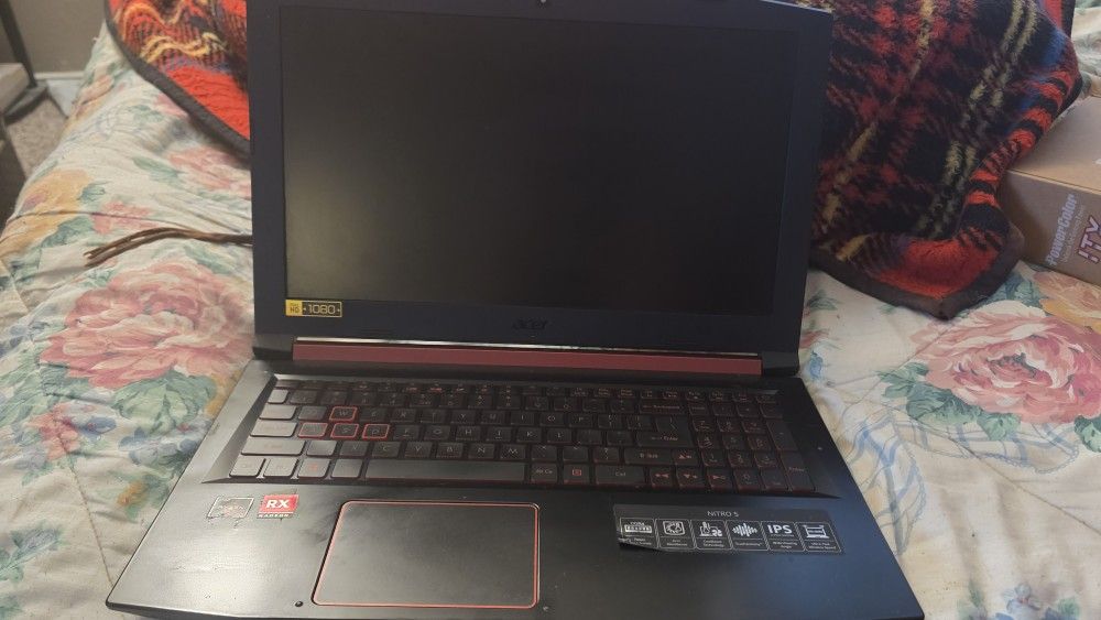 Acer Nitro 5 (For Parts/repair) (Doesn't Turn On) (No Charger)