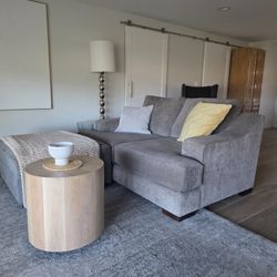 2 DEEP Seated Sofas - Couch & Loveseat Livingroom Set