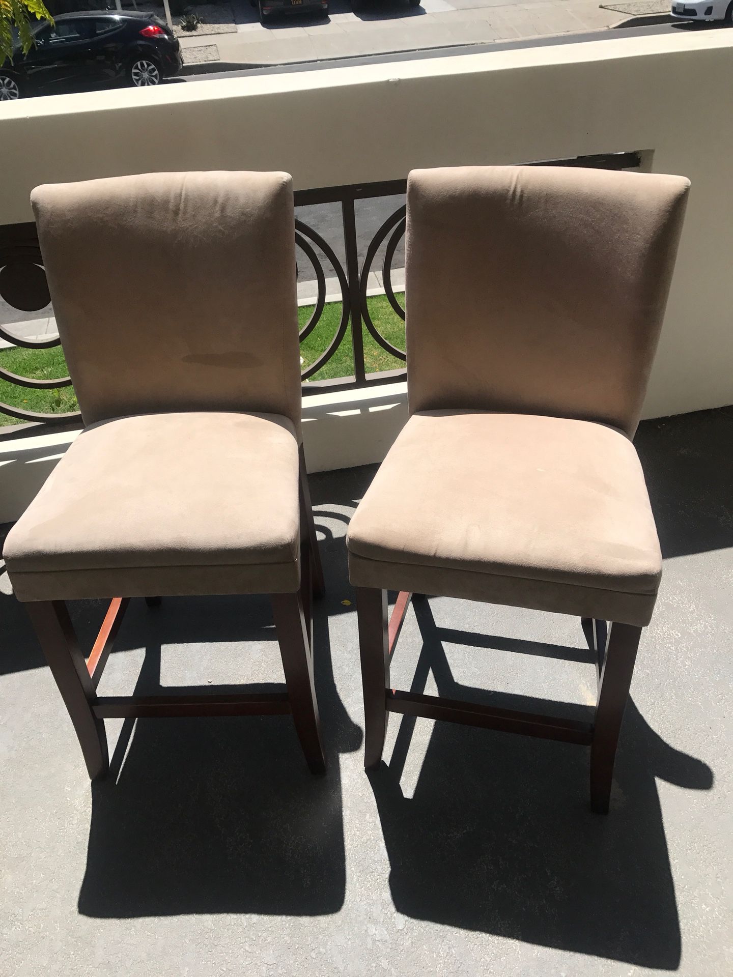Velvet chairs