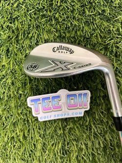 Callaway X C Grind 58 Loft LW Lob Wedge Golf Pride Grip RH