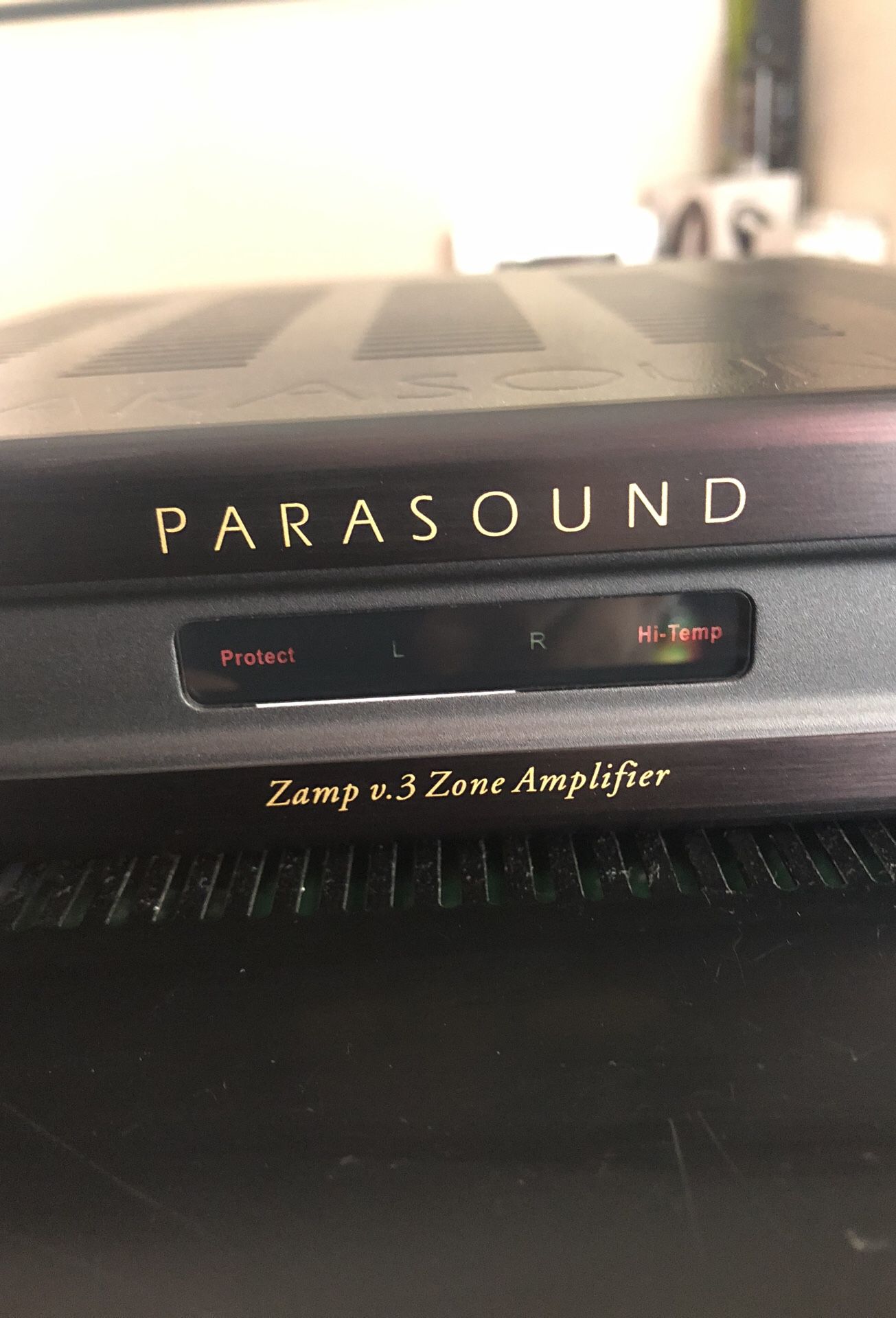 Parasound zamp v.3 zone amplifier!