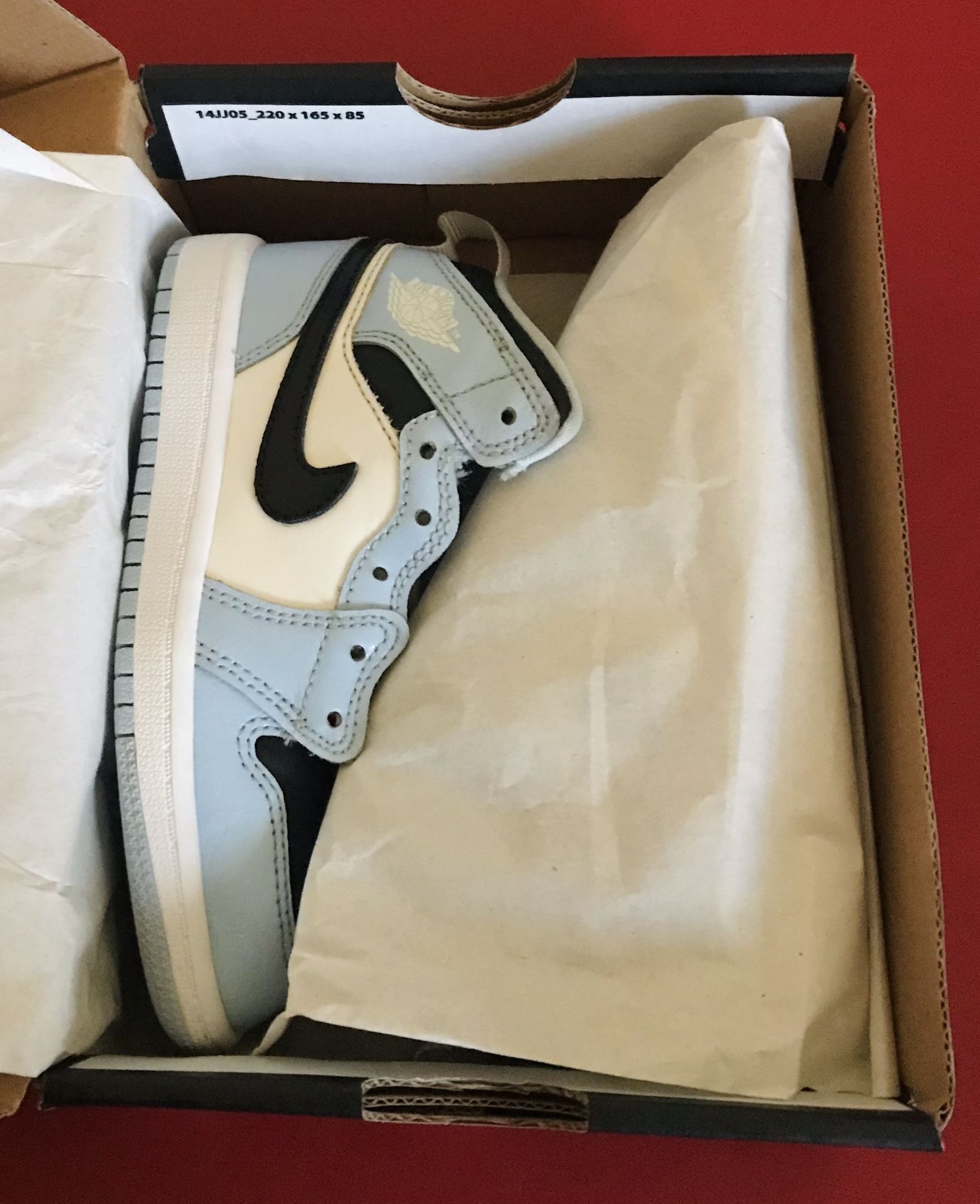 Air Jordan 1 Mid 'Ice Blue' Sz 11C