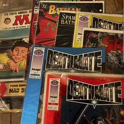 Collectible Comic magazines