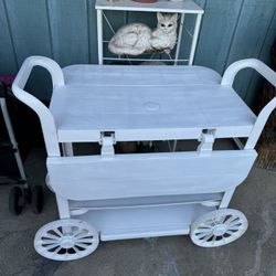 Restored Vintage Plastic Cart Pick Up