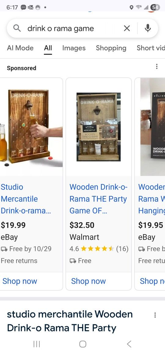 Drink O Rama Bottle Opener Decor Game